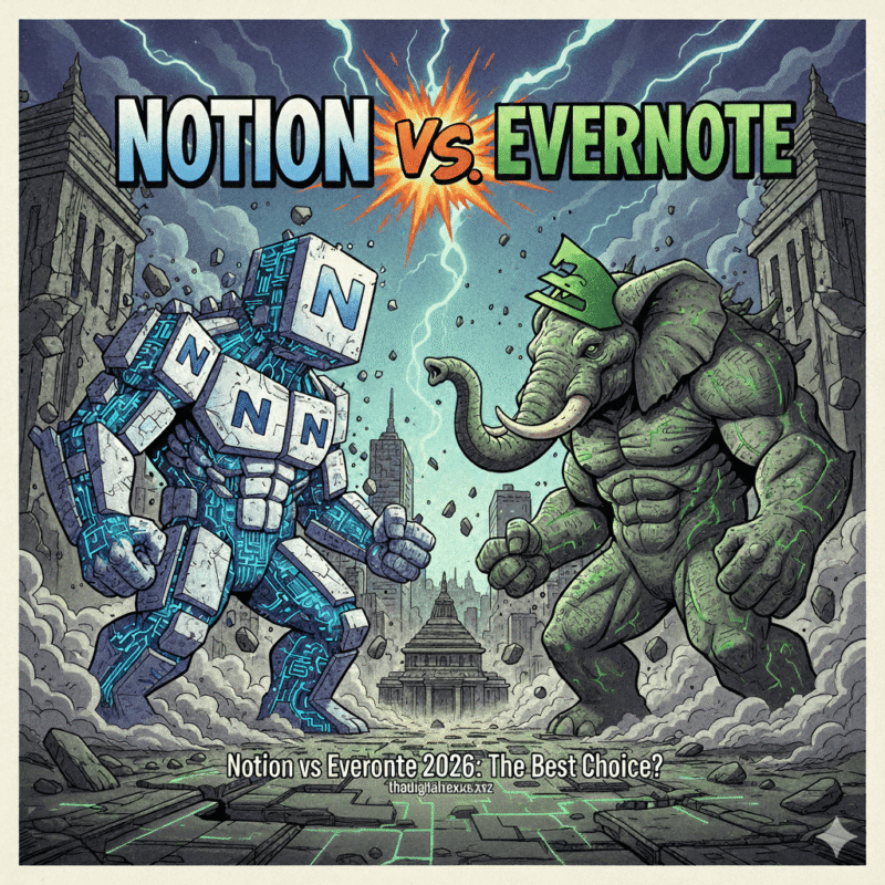 Notion vs Evernote